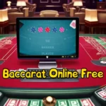 Play baccarat online for free at the casino
